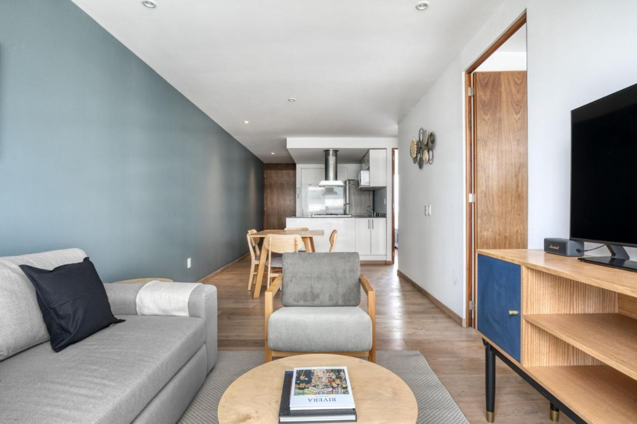 Charming Polanco 2br W Indoor Pool Gym Roof Mex-1
